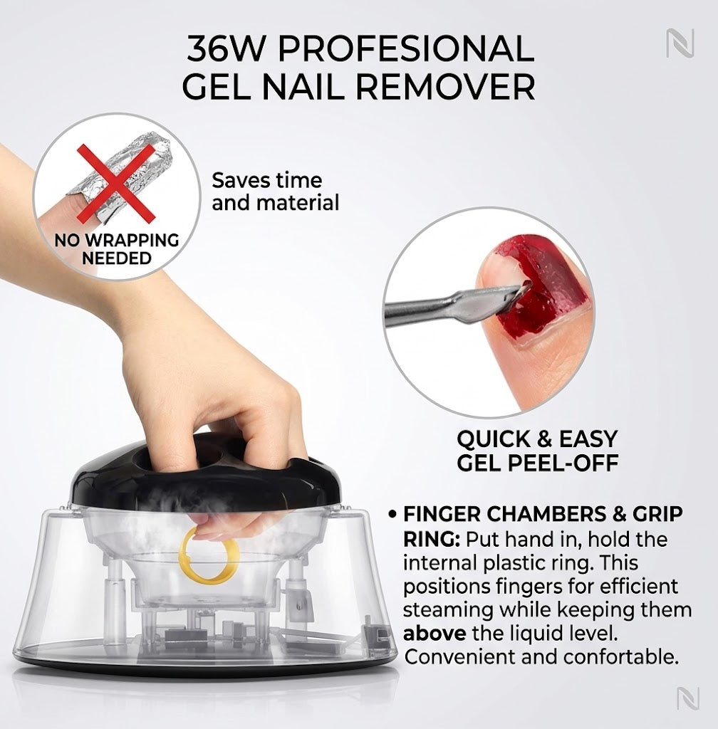 Madeline™ - Steam Gel Polish Remover 36W